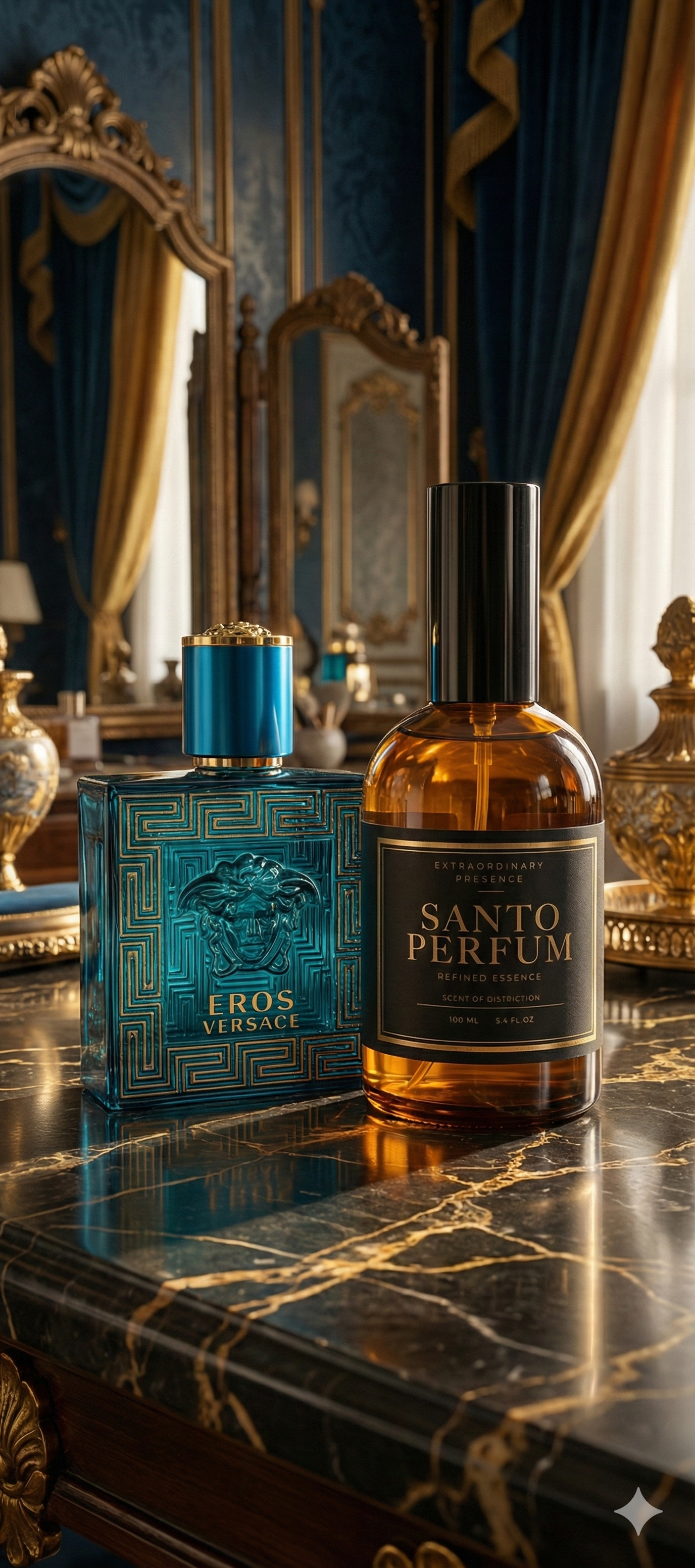 Corazón de Zafiro (Inspirado en Eros Versace)